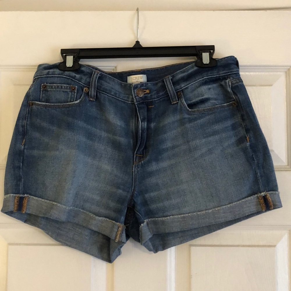 Jcrew denim shorts